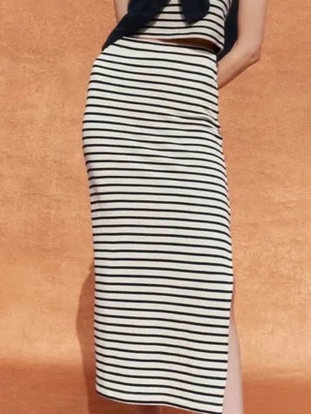 Splendid Whitney Striped Skirt - XL